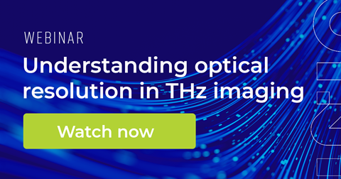 INO Webinar Understanding Optical Resolution in THz Imaging
