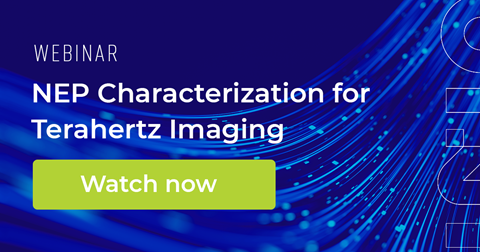 INO Webinar NEP Characterization for Terahertz Imaging 